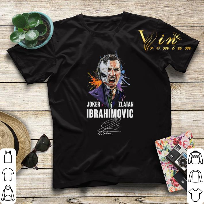 Signature Joker Zlatan Ibrahimovic shirt 4 - Signature Joker Zlatan Ibrahimovic shirt