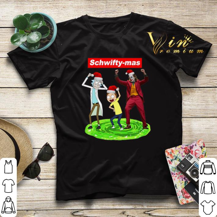 Supreme Schwifty mas Rick and Morty Joker dancing Christmas shirt sweater 4 - Supreme Schwifty-mas Rick and Morty Joker dancing Christmas shirt sweater