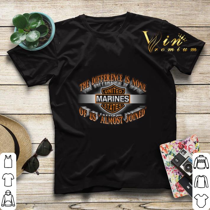 The difference is none United Marines States of us almost joined shirt sweater 4 - The difference is none United Marines States of us almost joined shirt sweater