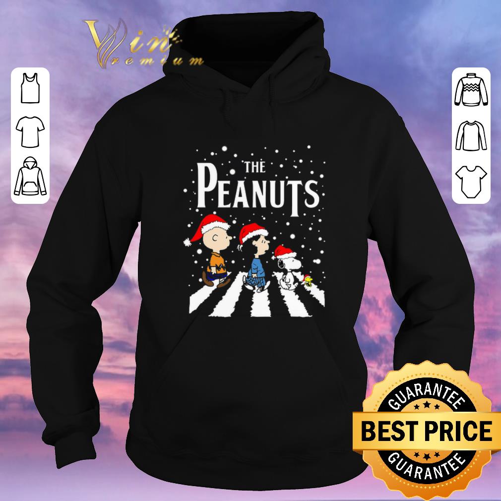 Top The Peanuts Abbey Road Christmas shirt sweater 4 - Top The Peanuts Abbey Road Christmas shirt sweater