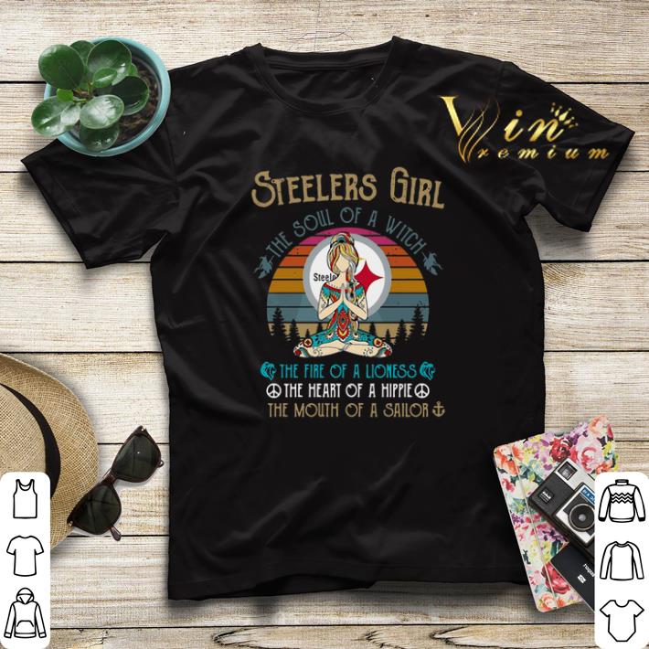 Vintage Pittsburgh Steelers Girl The Soul Of A Witch Yoga shirt 4 - Vintage Pittsburgh Steelers Girl The Soul Of A Witch Yoga shirt
