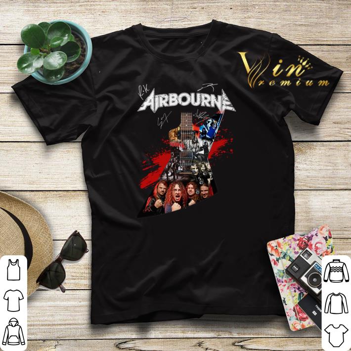 Airbourne all signature guitarist shirt sweater Airbourne all signature guitarist shirt sweater 4 - Airbourne all signature guitarist shirt sweater