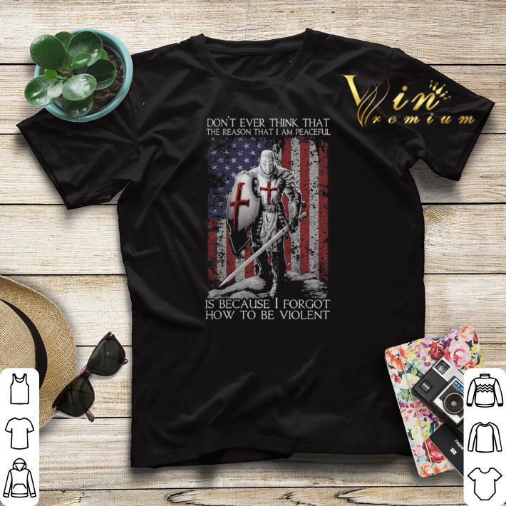 American flag warrior is because i forgot how to be violent shirt sweater 4 - American flag warrior is because i forgot how to be violent shirt sweater