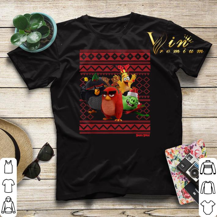 Angry Birds ugly Christmas Merchandise shirt sweater 4 - Angry Birds ugly Christmas Merchandise shirt sweater