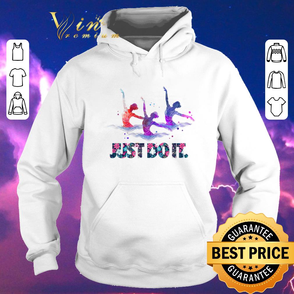 Awesome Artistic swimming just do it floral Nike shirt sweater Awesome Artistic swimming just do it floral Nike shirt sweater 4 - Awesome Artistic swimming just do it floral Nike shirt sweater