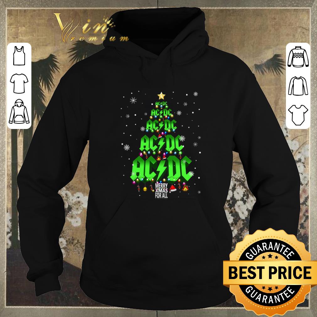 Awesome Christmas tree ACDC Merry Xmas for all shirt 4 - Awesome Christmas tree ACDC Merry Xmas for all shirt