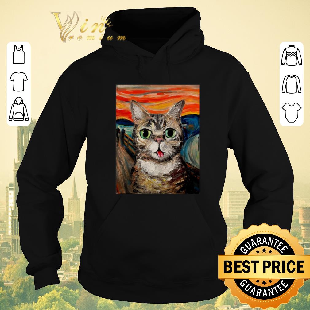 Awesome Lil Bub The Scream Vincent Van Gogh shirt sweater 4 - Awesome Lil Bub The Scream Vincent Van Gogh shirt sweater