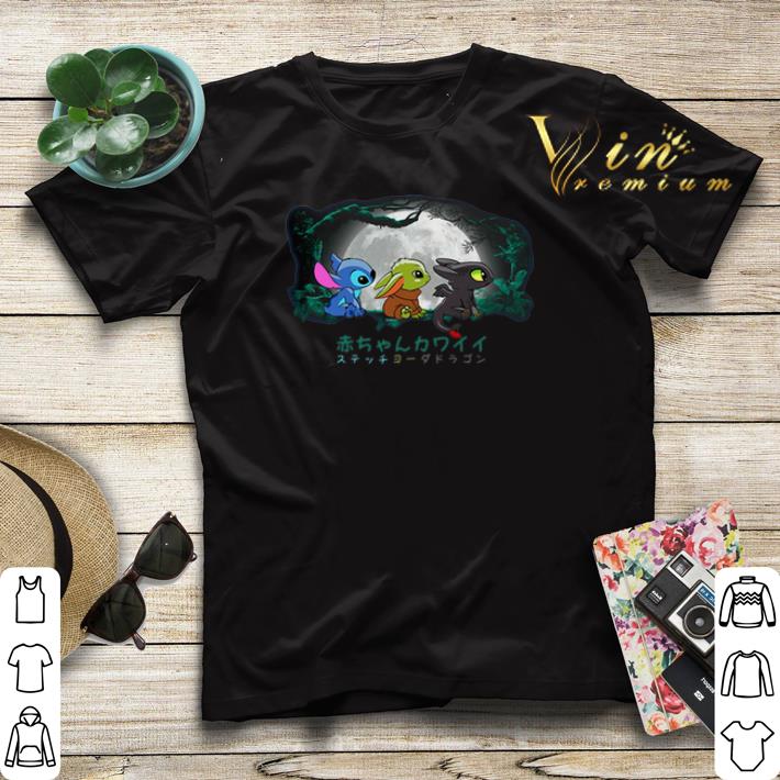 Baby Yoda Baby Stitch and Baby Toothless Disney shirt sweater 4 - Baby Yoda Baby Stitch and Baby Toothless Disney shirt sweater