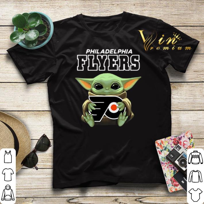Baby Yoda Hug Philadelphia Flyers Star Wars Mandalorian shirt sweater 4 - Baby Yoda Hug Philadelphia Flyers Star Wars Mandalorian shirt sweater