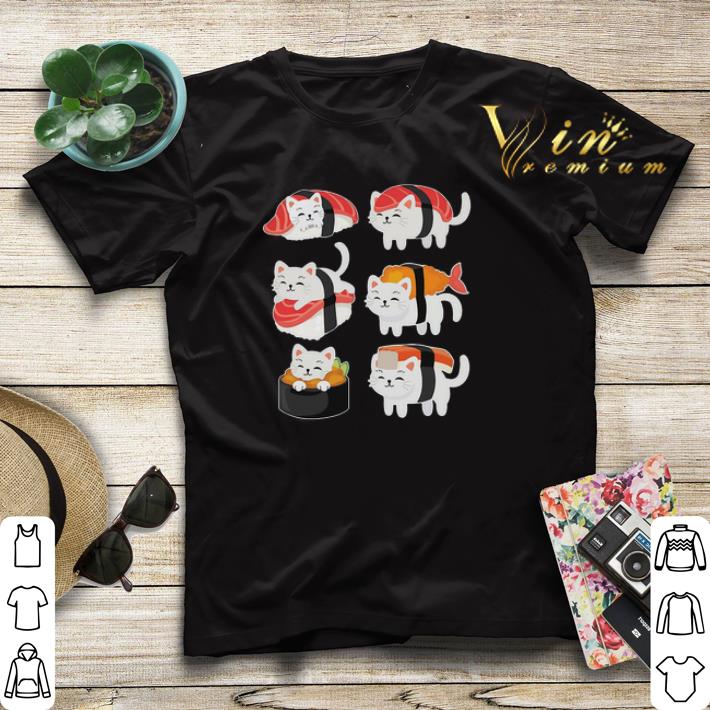 Cats Mashup Sushi shirt sweater 4 - Cats Mashup Sushi shirt sweater