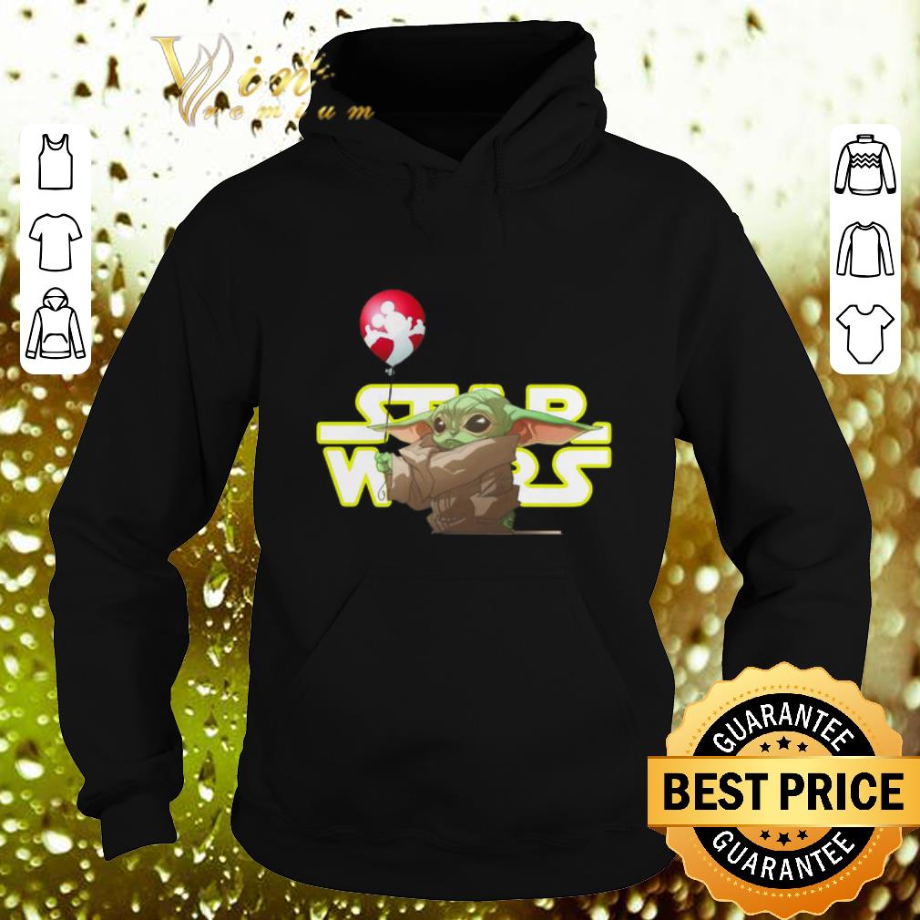Cool Star Wars Baby Yoda Hold Balloon Mickey shirt 4 - Cool Star Wars Baby Yoda Hold Balloon Mickey shirt