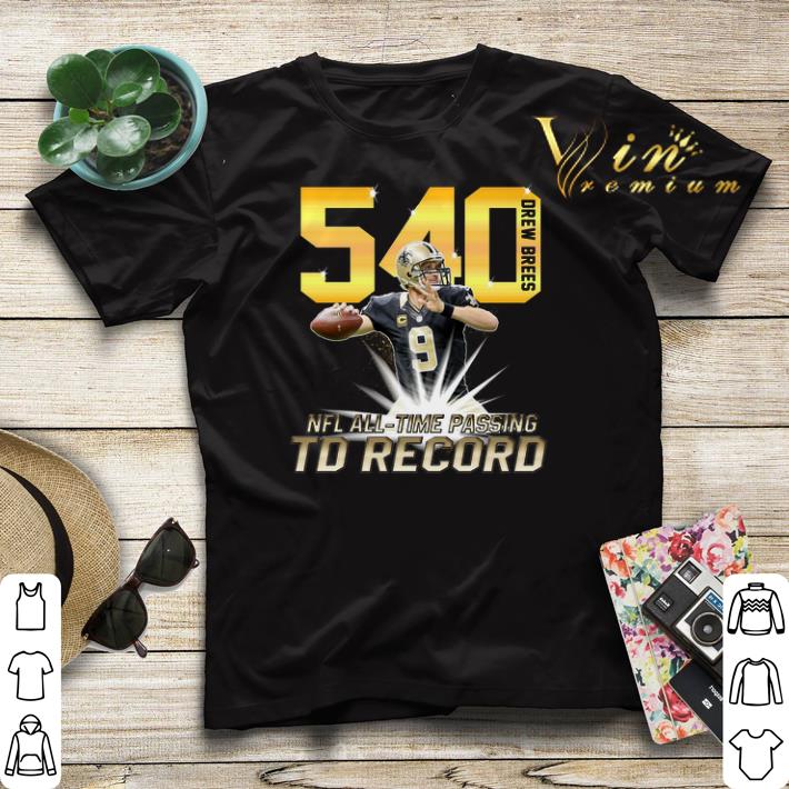 Drew Brees NFL all time passing to record with 540th TD shirt sweater Drew Brees NFL all time passing to record with 540th TD shirt sweater 4 - Drew Brees NFL all time passing to record with 540th TD shirt sweater