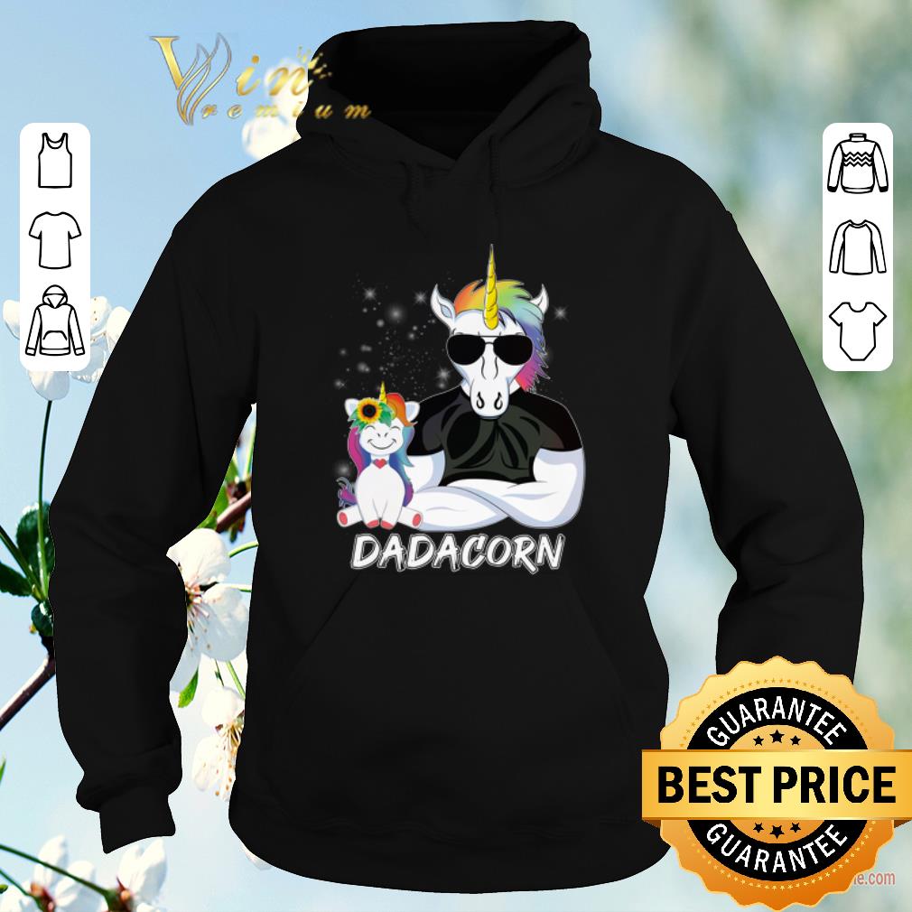 Funny Christmas Dadacorn Unicorn Dad And Daughter shirt 4 - Funny Christmas Dadacorn Unicorn Dad And Daughter shirt