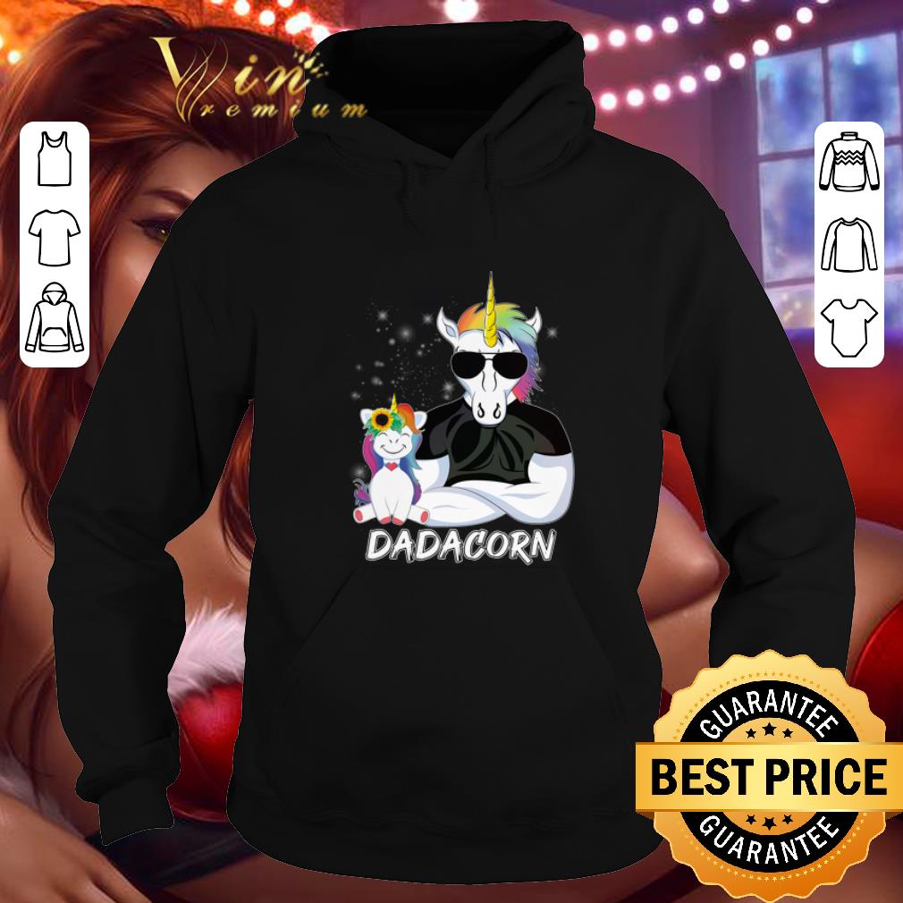 Funny Dadacorn Unicorn Dad And Daughter Christmas shirt 4 - Funny Dadacorn Unicorn Dad And Daughter Christmas shirt