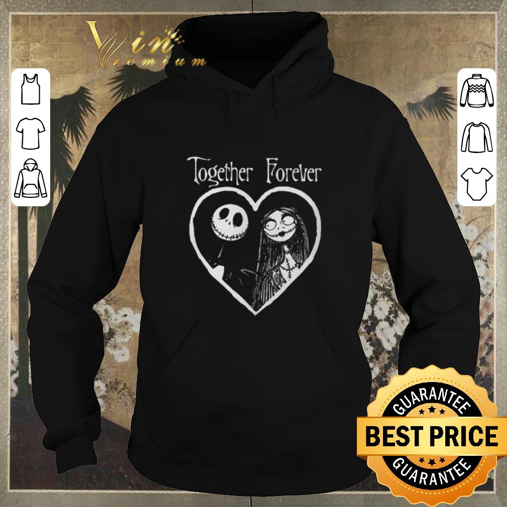 Funny Jack Skellington love Sally together forever shirt sweater 4 - Funny Jack Skellington love Sally together forever shirt sweater