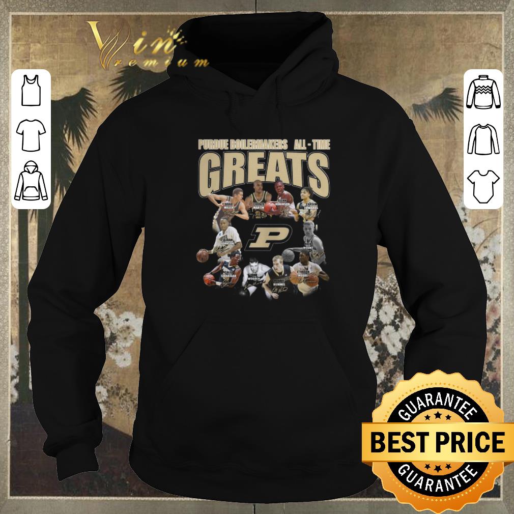 Funny Purdue Boilermakers all time greats legend all signature shirt sweater 4 - Funny Purdue Boilermakers all time greats legend all signature shirt sweater