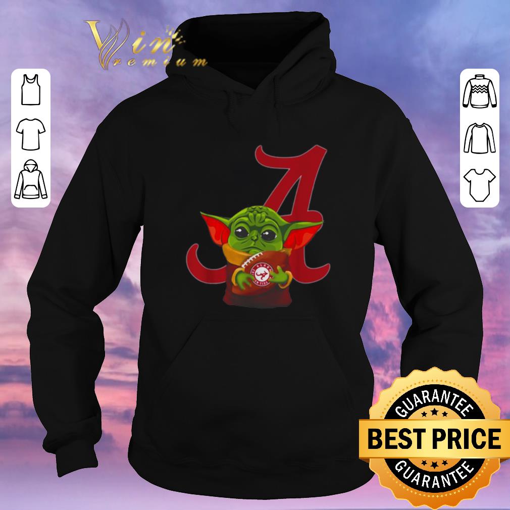 Funny Star Wars Baby Yoda hug Alabama Crimson Mandalorian shirt sweater 4 - Funny Star Wars Baby Yoda hug Alabama Crimson Mandalorian shirt sweater