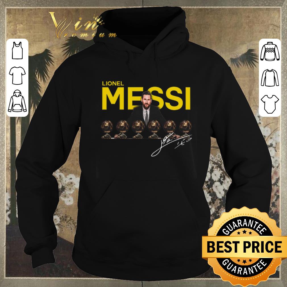 Funny signature lionel messi 6 golden ball shirt 4 - Funny signature lionel messi 6 golden ball shirt
