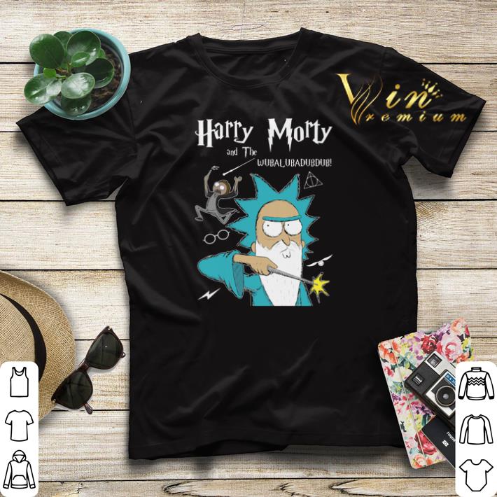 Harry Morty and the Wubalubadubdub Harry Potter Rick and Morty shirt sweater 4 - Harry Morty and the Wubalubadubdub Harry Potter Rick and Morty shirt sweater
