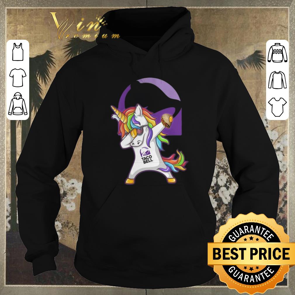 Hot Dabbing unicorn Taco Bell Logo shirt sweater 4 - Hot Dabbing unicorn Taco Bell Logo shirt sweater