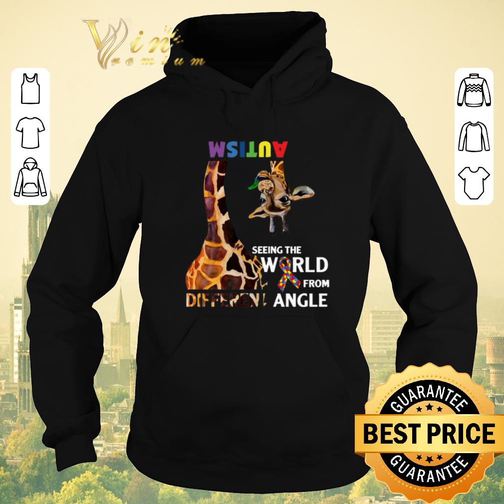 Hot Giraffe Autism seeing the world from different angle shirt sweater 4 - Hot Giraffe Autism seeing the world from different angle shirt sweater