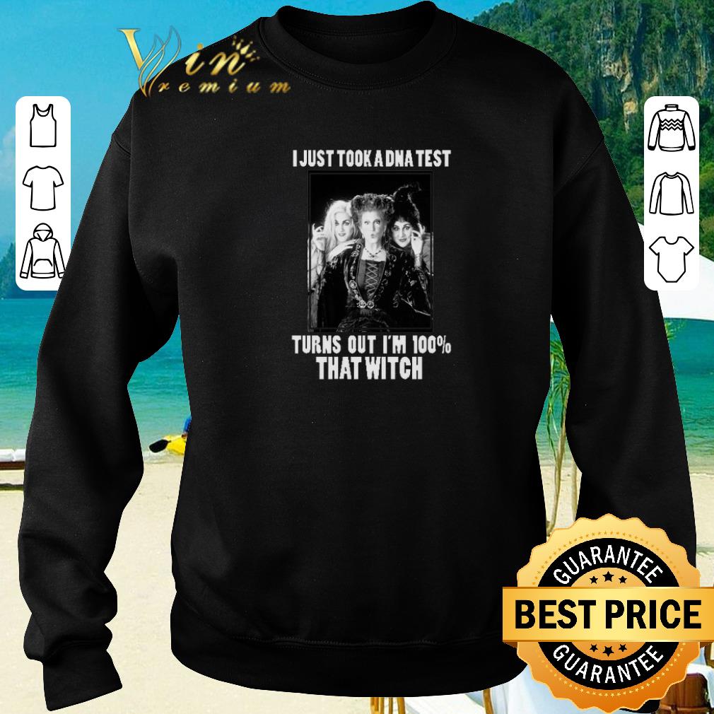 Hot Hocus Pocus i just took a DNA test turns out i m 100 that witch shirt 2020 4 - Hot Hocus Pocus i just took a DNA test turns out i'm 100 that witch shirt 2020