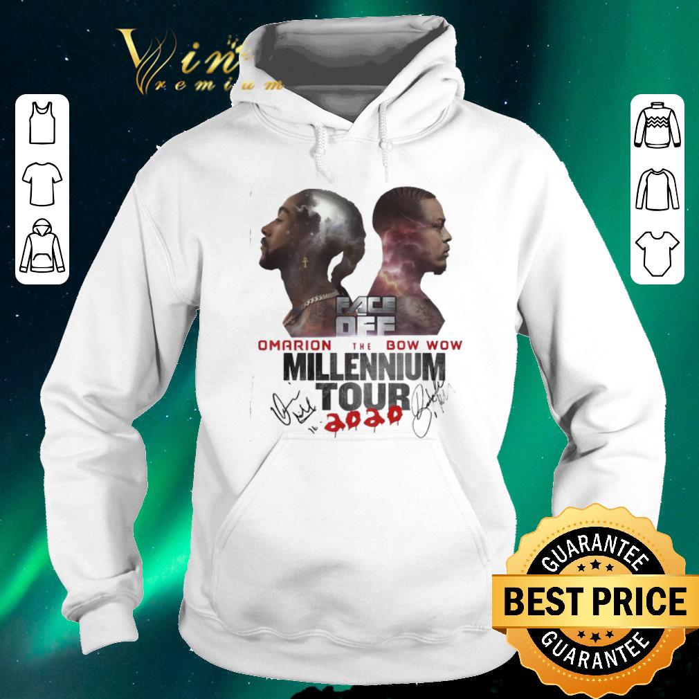 Hot Signatures Face Dee Omarion Bow Wow The Millennium Tour shirt 4 - Hot Signatures Face Dee Omarion Bow Wow The Millennium Tour shirt