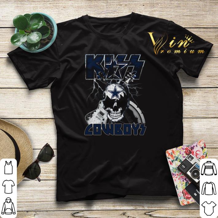 Kiss Cowboys Dallas Cowboys Guitar Skull shirt sweater 4 - Kiss Cowboys Dallas Cowboys Guitar Skull shirt sweater