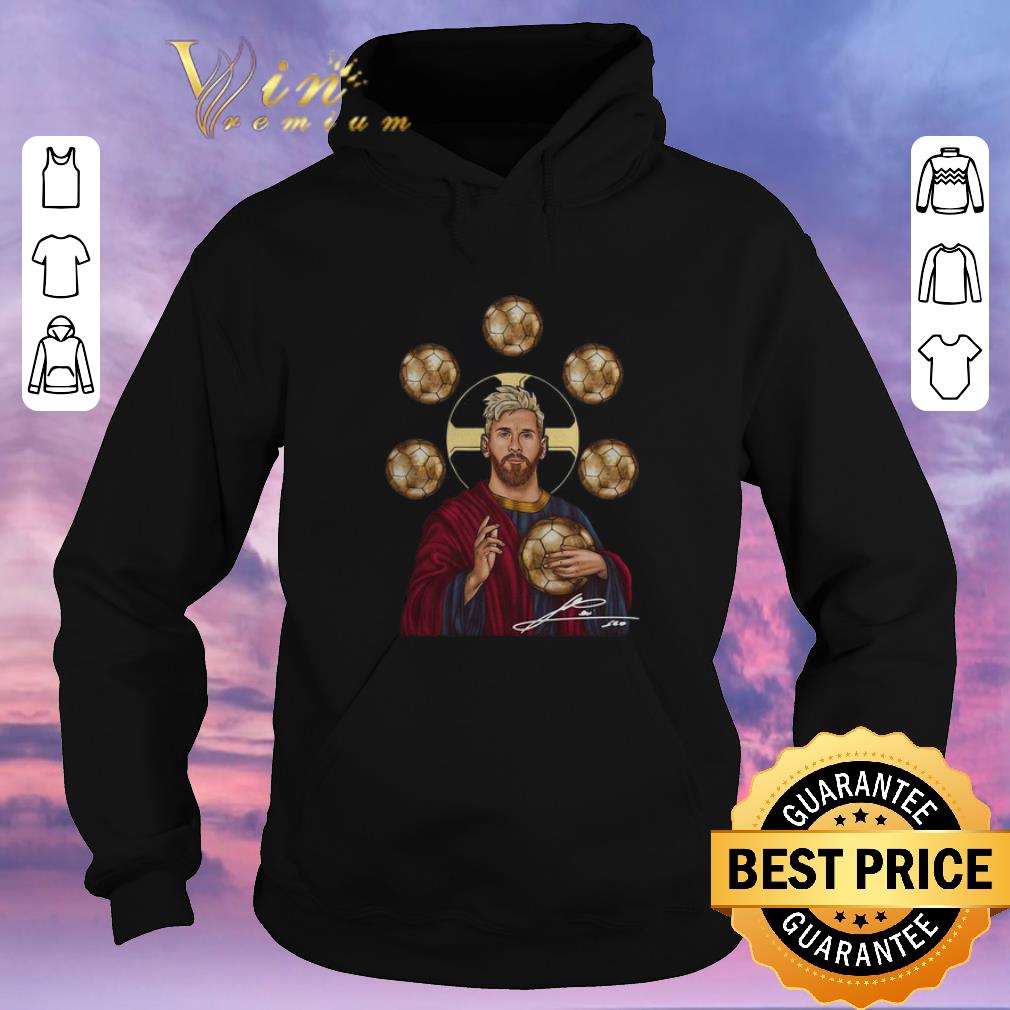 Nice Signature Jesus mashup Messi Six Golden Ball shirt 4 - Nice Signature Jesus mashup Messi Six Golden Ball shirt