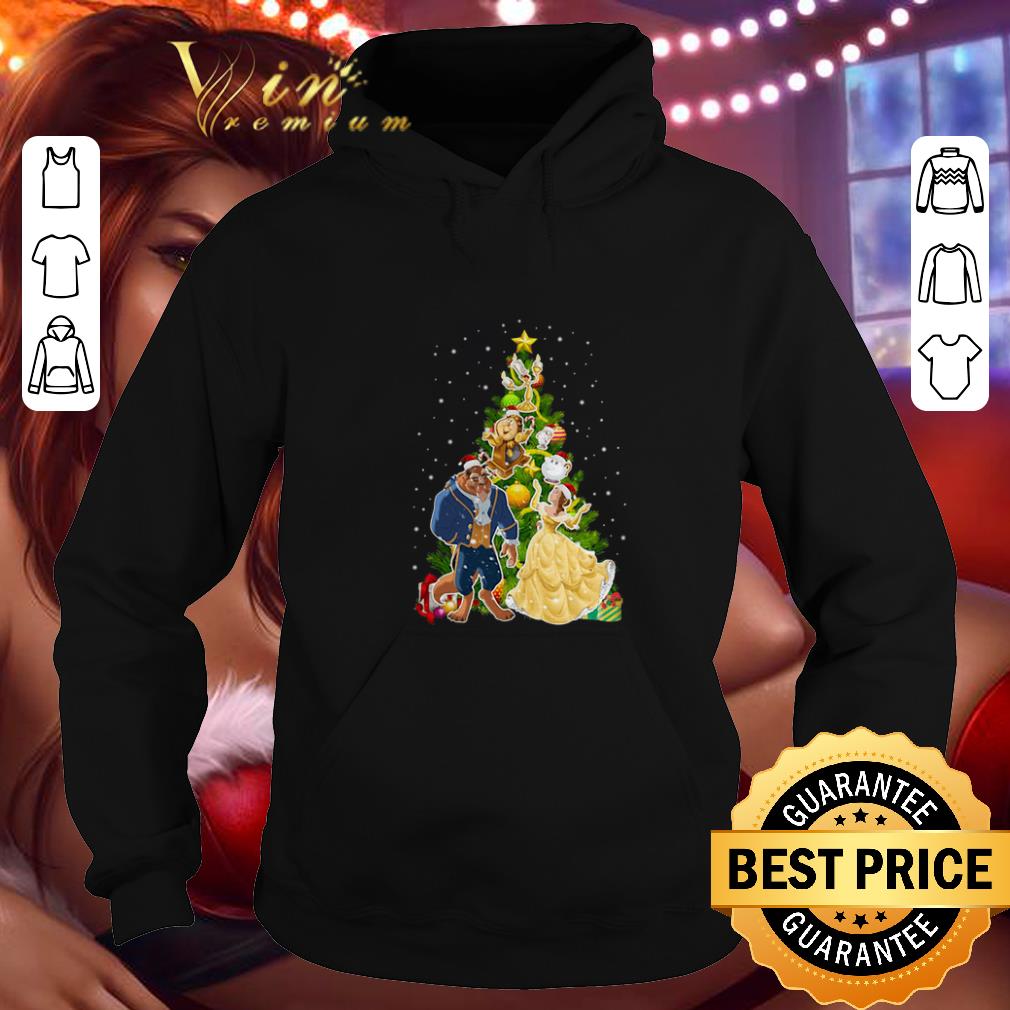 Official Beauty And The Beast Christmas Tree shirt 4 - Official Beauty And The Beast Christmas Tree shirt