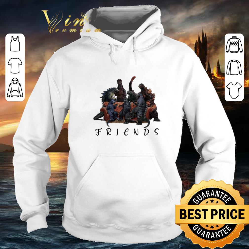 Official Godzilla Friends all godzillas movies shirt 4 - Official Godzilla Friends all godzillas movies shirt