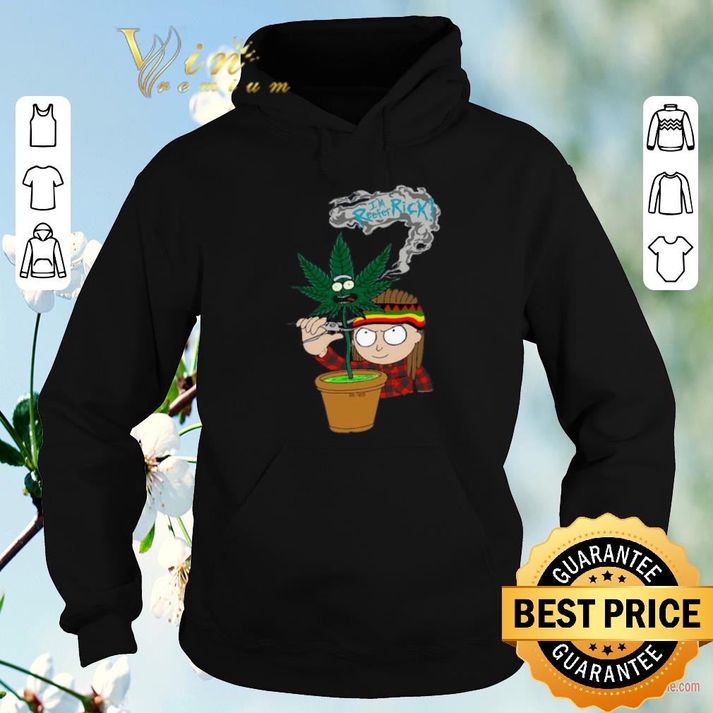 Official Morty I m Reefer Rick weed cannabis shirt sweater 4 - Official Morty I'm Reefer Rick weed cannabis shirt sweater