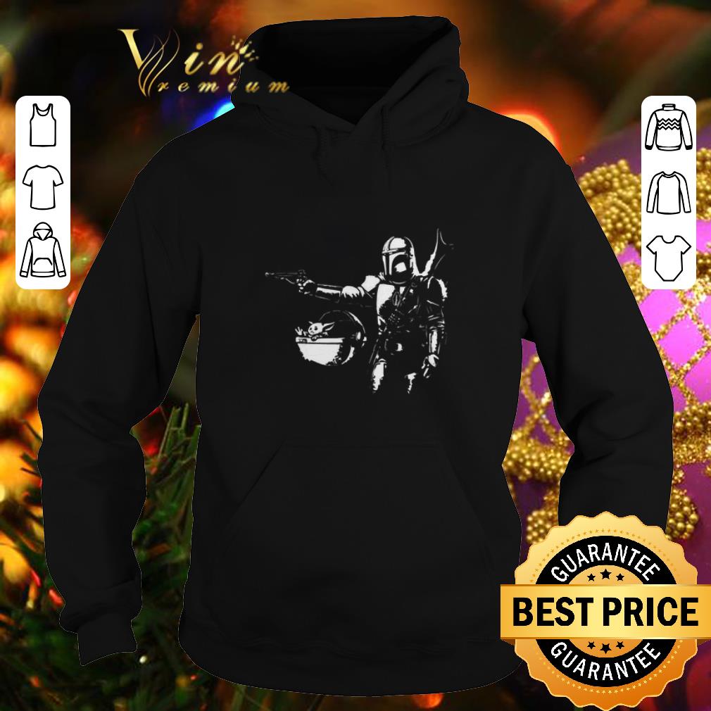 Official Pulp Fiction Pulp Mando The Mandalorian Baby Yoda shirt 4 - Official Pulp Fiction Pulp Mando The Mandalorian Baby Yoda shirt