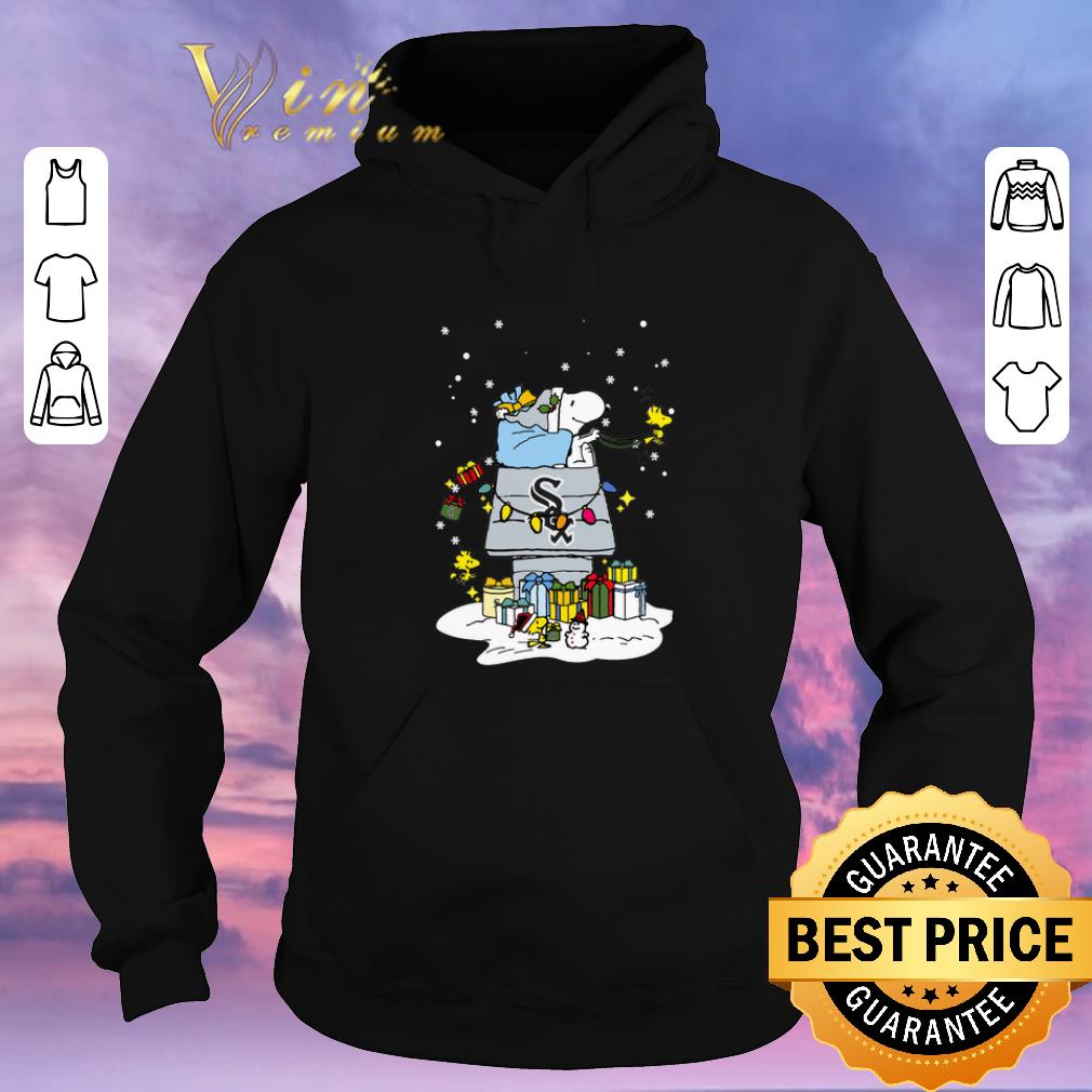 Official chicago white sox snoopy brings christmas to town shirt sweater 4 - Official chicago white sox snoopy brings christmas to town shirt sweater