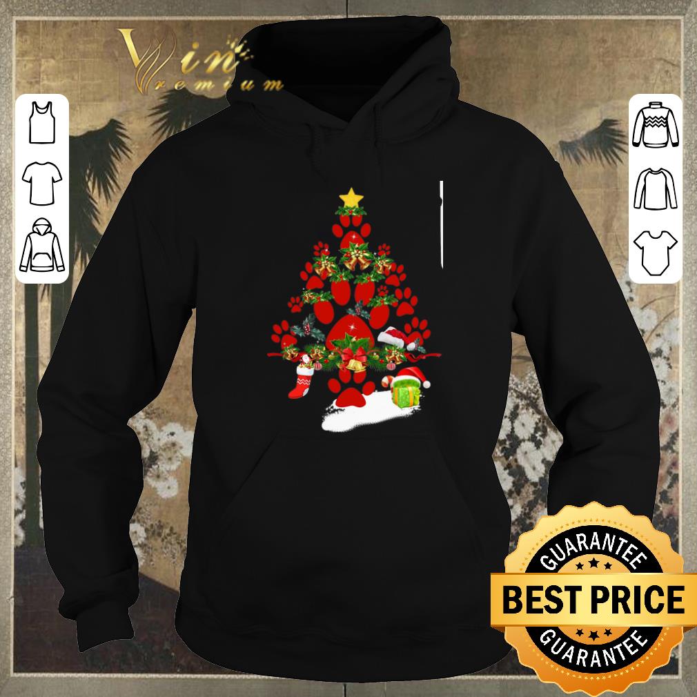 Original Paw dog Christmas tree gift shirt sweater Original Paw dog Christmas tree gift shirt sweater 4 - Original Paw dog Christmas tree gift shirt sweater