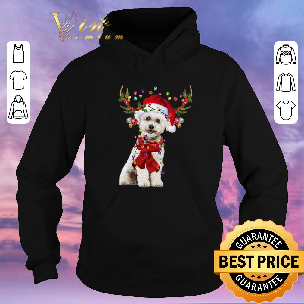 Premium Christmas Bichon Frise Reindeer shirt Premium Christmas Bichon Frise Reindeer shirt 4 - Premium Christmas Bichon Frise Reindeer shirt