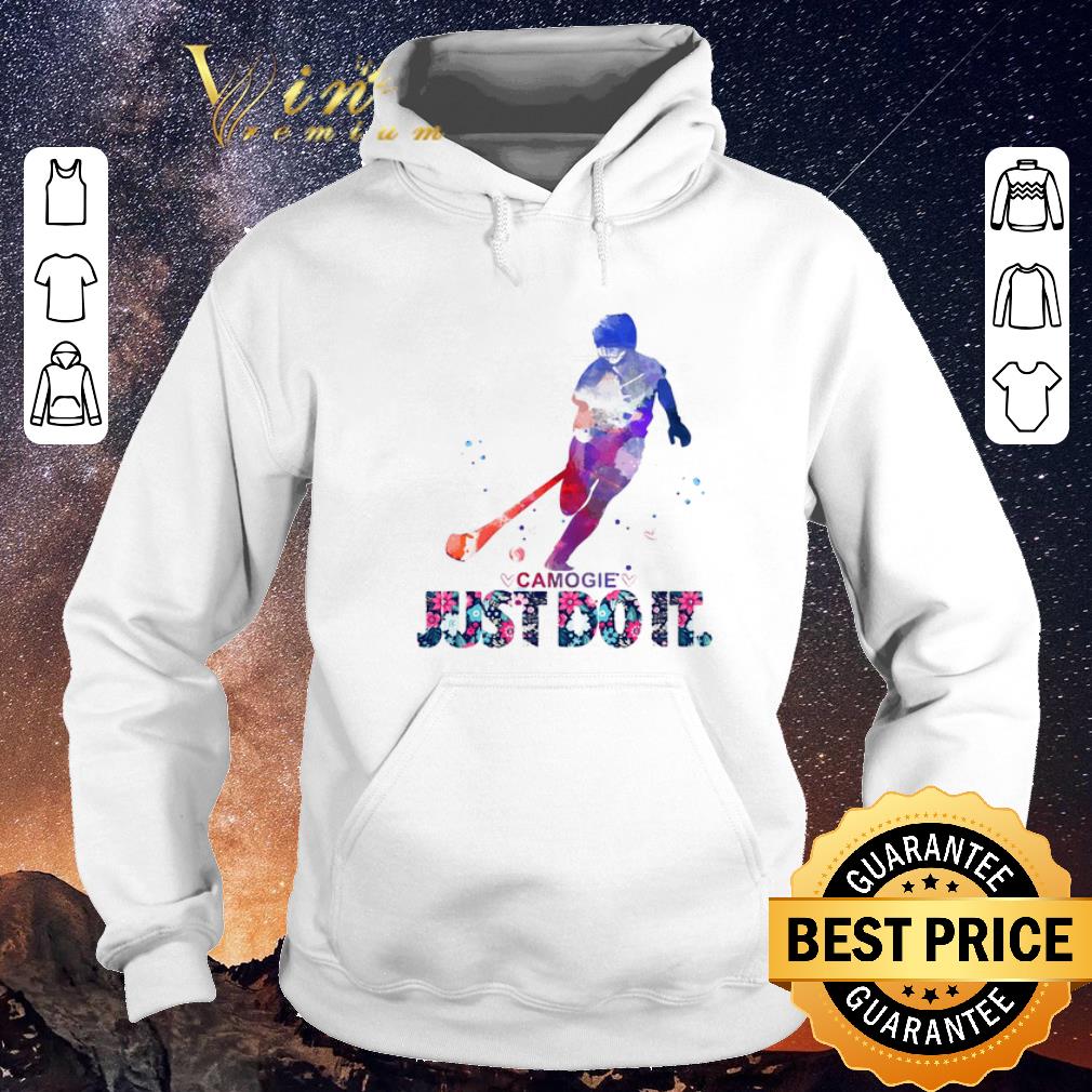 Pretty Camogie Just do it floral shirt sweater 4 - Pretty Camogie Just do it floral shirt sweater