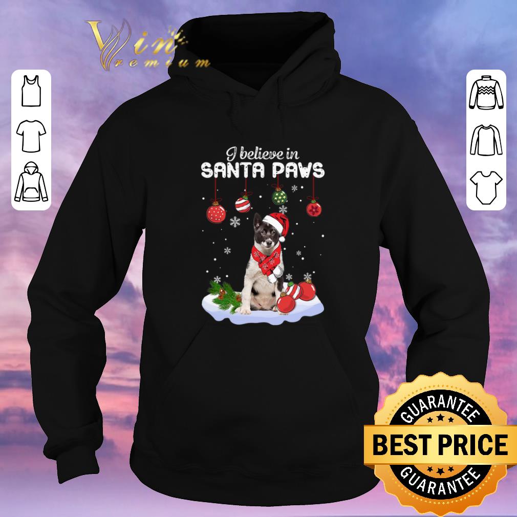 Pretty Karelian bear i believe in Santa paws Christmas shirt sweater 4 - Pretty Karelian bear i believe in Santa paws Christmas shirt sweater