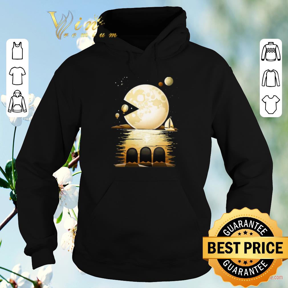 Pretty Pac Moon Pacman And The Moon shirt sweater 4 - Pretty Pac Moon Pacman And The Moon shirt sweater