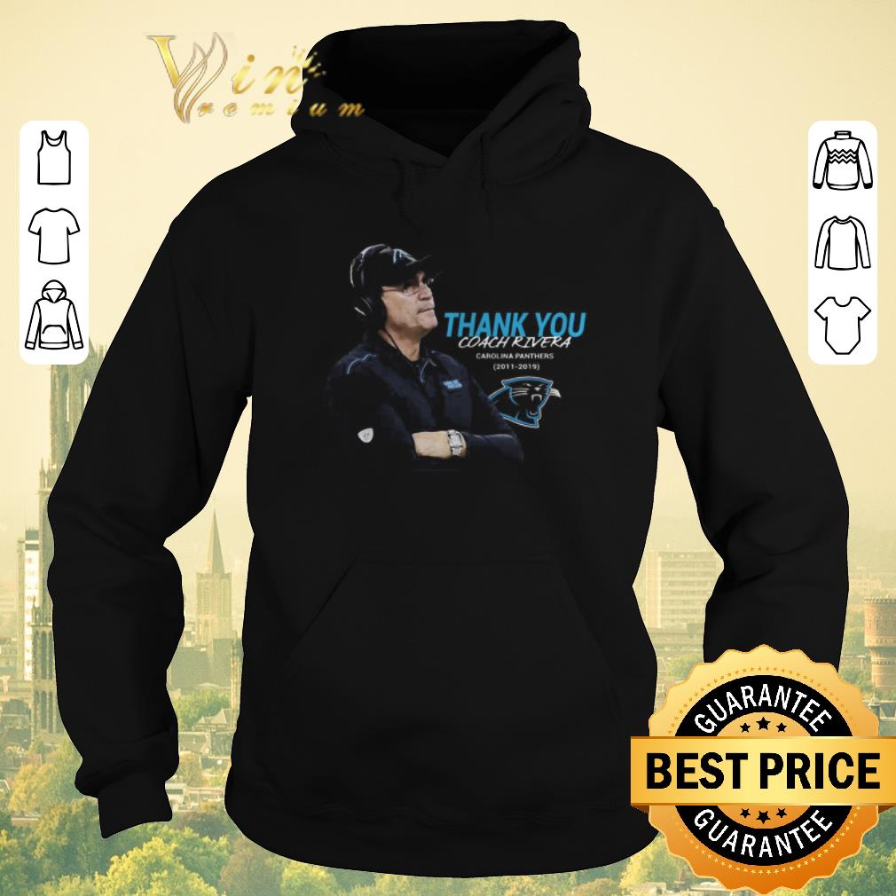 Pretty Thank You Coach Ron Rivera Carolina Panthers 2011 2019 shirt sweater 4 - Pretty Thank You Coach Ron Rivera Carolina Panthers 2011 2019 shirt sweater