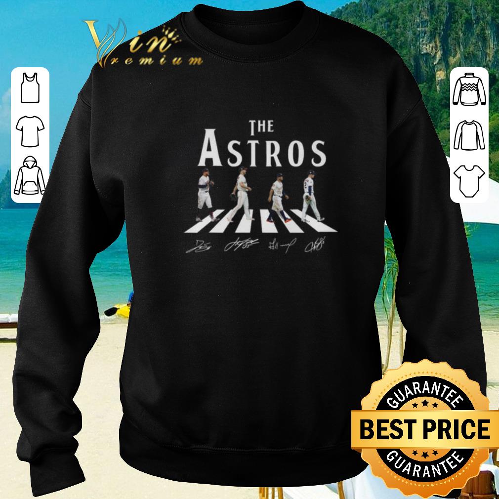 Pretty The Astros Houston Astros Abbey Road signatures shirt 2020 4 - Pretty The Astros Houston Astros Abbey Road signatures shirt 2020