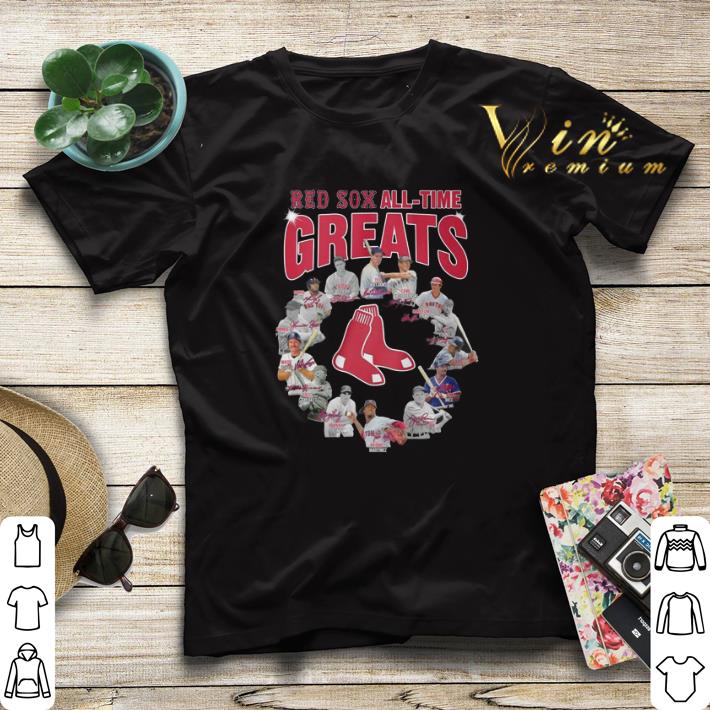 Signatures Boston Red Sox all time greats player shirt Signatures Boston Red Sox all time greats player shirt 4 - Signatures Boston Red Sox all time greats player shirt