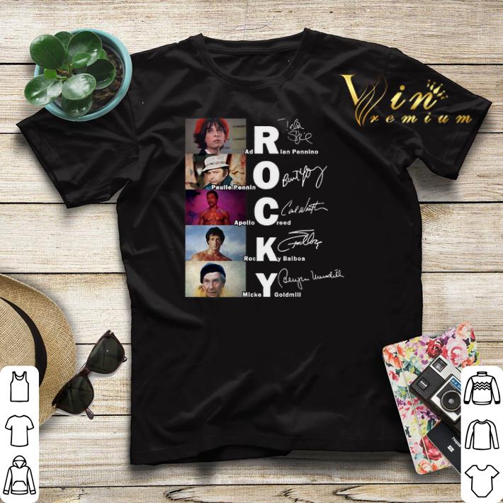 Signatures Rocky Balboa Adrian Pennino Apollo Creed shirt 4 - Signatures Rocky Balboa Adrian Pennino Apollo Creed shirt