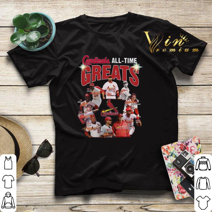 Signatures St Louis Cardinals all time greats player shirt 4 - Signatures St Louis Cardinals all time greats player shirt