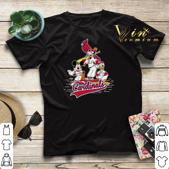 St Louis Cardinals Mickey Donald And Goofy shirt sweater 4 - St. Louis Cardinals Mickey Donald And Goofy shirt sweater