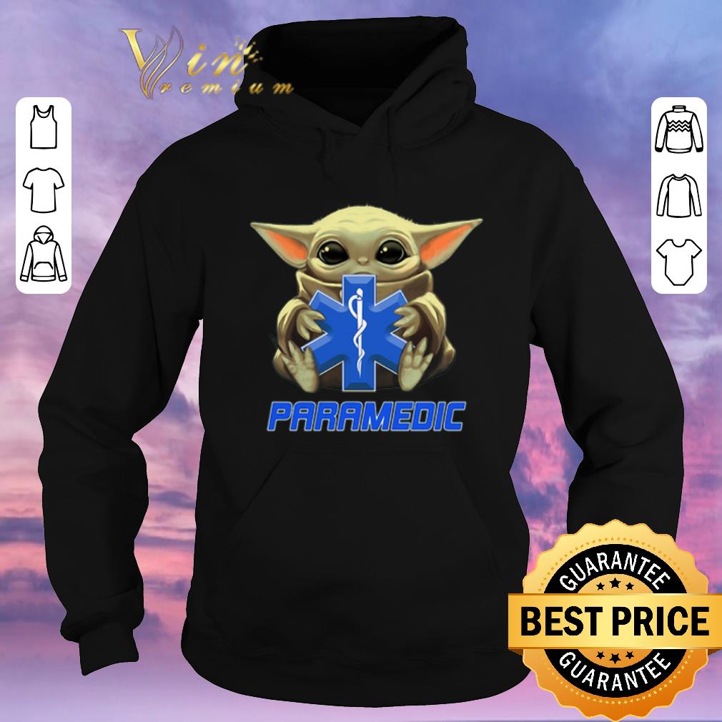 Top Baby Yoda hug Paramedic Medical Star Wars Mandalorian shirt sweater 4 - Top Baby Yoda hug Paramedic Medical Star Wars Mandalorian shirt sweater