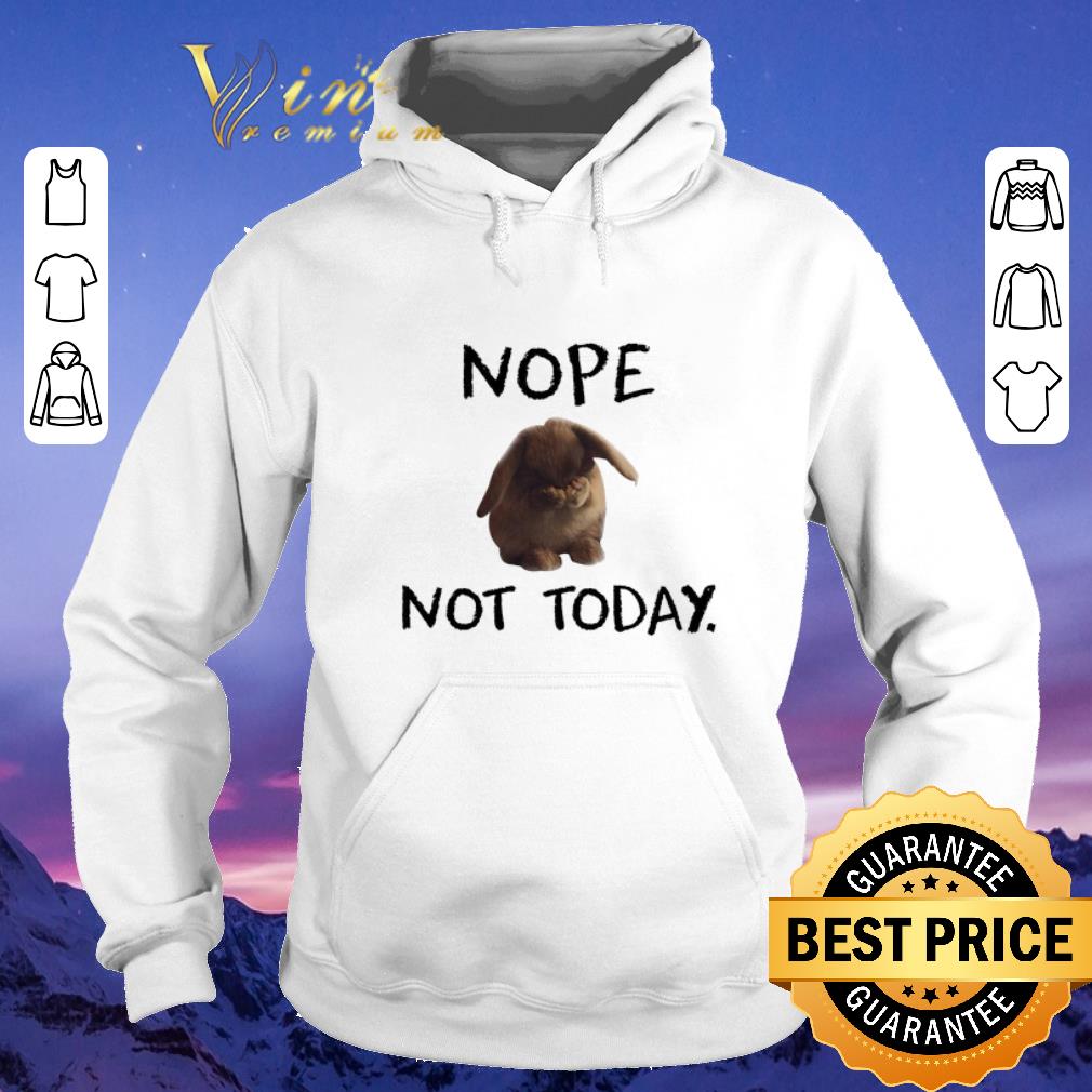 Top Bunny nope not today Rabbit shirt sweater Top Bunny nope not today Rabbit shirt sweater 4 - Top Bunny nope not today Rabbit shirt sweater