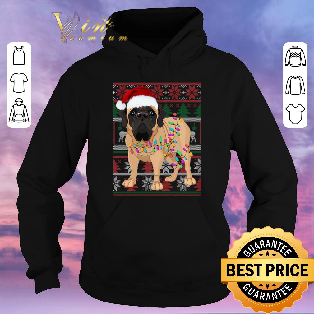 Top English Mastiff Ugly Christmas shirt sweater Top English Mastiff Ugly Christmas shirt sweater 4 - Top English Mastiff Ugly Christmas shirt sweater