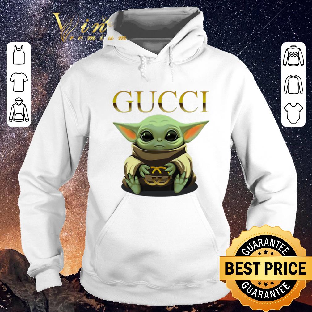 Awesome Baby Yoda hug Gucci Star Wars shirt sweater 4 - Awesome Baby Yoda hug Gucci Star Wars shirt sweater