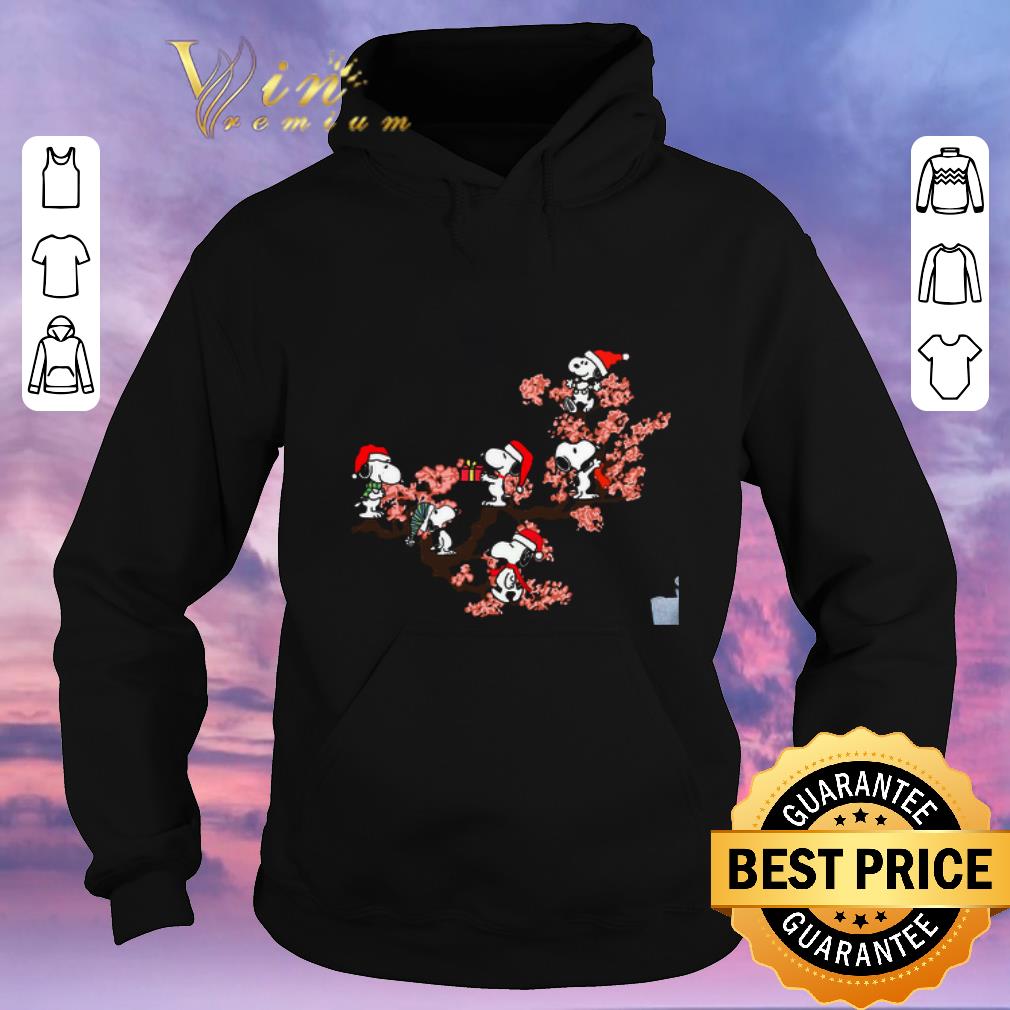 Awesome Snoopy under cherry blossom shirt sweater Awesome Snoopy under cherry blossom shirt sweater 4 - Awesome Snoopy under cherry blossom shirt sweater